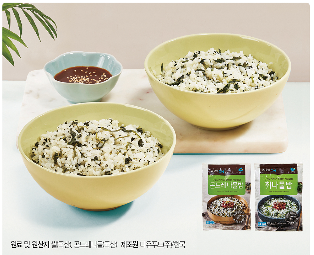 (돌)청정원 집으로ON 곤드레나물밥230g x 14개 - NS홈쇼핑